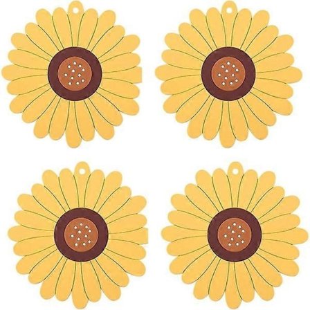 Silikonmatter, 4 stk Matkvalitet, sklisikker, vanntett, flekker