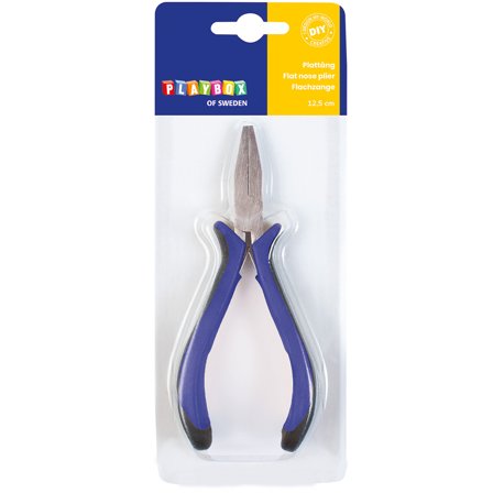 Flat nose pliers 12,5 cm