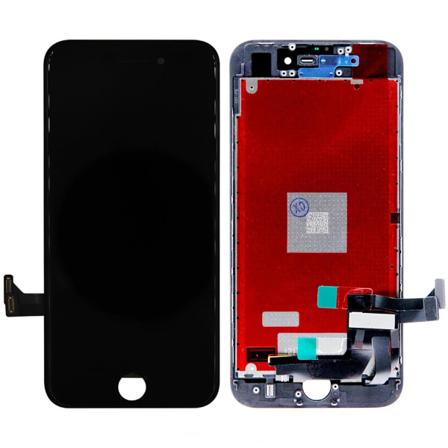 iPhone 8/SE 2020 LCD Sk rm AAA Premium - Svart Black