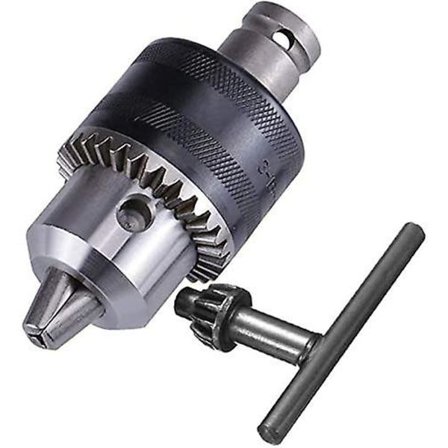 1,5-13 mm Borrchuck med Nyckel för Luftstötdrivare Konverteringsverktyg