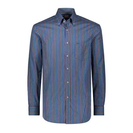 Paul & Shark - Skjortor - Blå - Herr - Storlek: 4xl, Herr, Storlek: 4XL