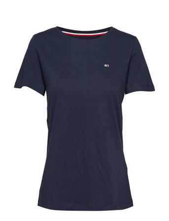 Tjw Soft Jersey Tee T-shirt Top Navy Tommy Jeans