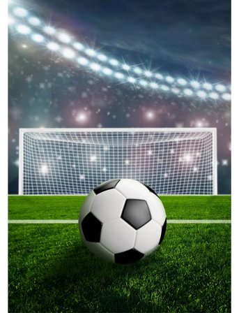 BrandMac Fleece Plaid Nb 2003 Football - 100X140 Cm - White - 100X140CM