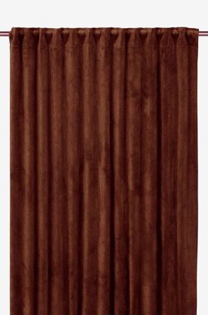 Svanefors - Verho Estelle 2P - Ruskea - Poimutusnauhaverhot - 280 - - Homeroom