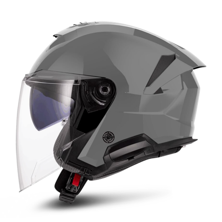 Casco Jet LS2 OF618 Verso II Nardo Grey S