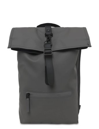 Rains Rolltop Rucksack W3 - Grey - ONE SIZE