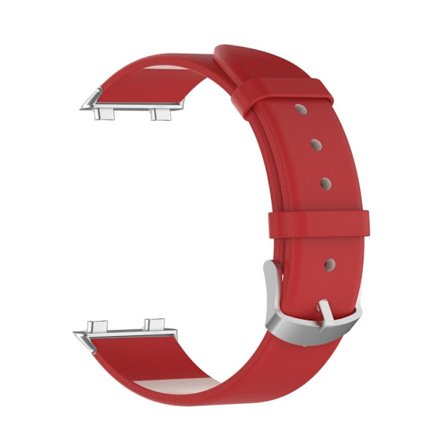 Oppo Watch 3 klockarmband i läder - Röd