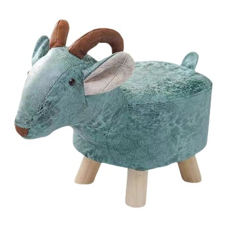 Eläinrahi Verhoiltu Jakkara Lasten Oppimisjakkara Söpö Pehmustettu Tyyny Kenkien Vaihtojakkara Jalkatuki Sisämakuuhuoneeseen