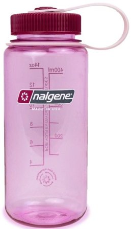 Nalgene Bottle 0,5L Wide Mouth Sustain Cosmo Pink