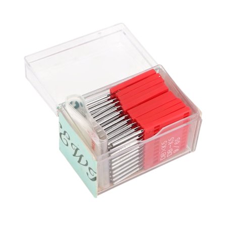 100 stk. Symaskinenåle DBxK5 Broderimaskinenåle Universelle Regulære Spidsnåle til Industri Størrelse 9