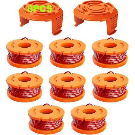 10-pak Trimmerspole Line til Worx, (wa0010) erstatningstrimmerspole Line til Worx, trimmer Line Ref