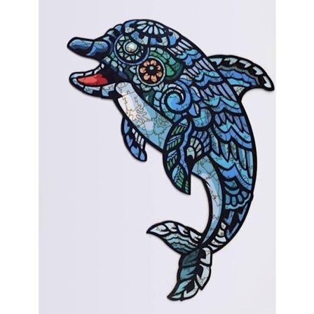 Puzzle Puzzleok Puzzle ritning eko 84 Dauphin A4