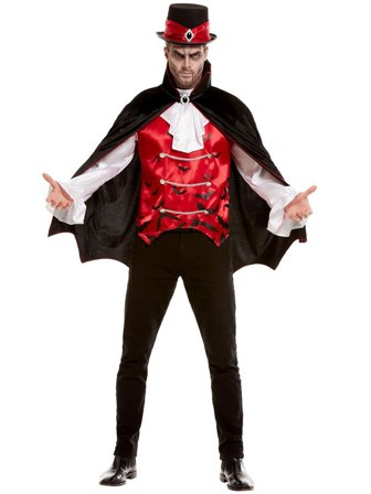 Vampyyri Naamiaisasu Punainen ja Musta
