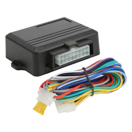 Automatisk elrudeslukker Roll Up Module 12V Universal ABS Sort Varmebestandig til 4-dørs biler