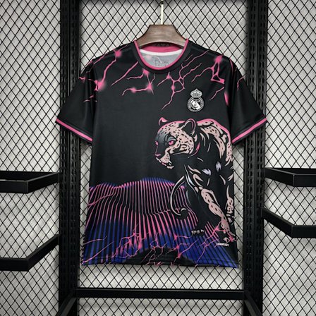 25-26 Real Madrid Leopard Special Edition Fodbold T-shirt S-2XL