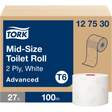 Toalettpapir Tork Advanced 2-l