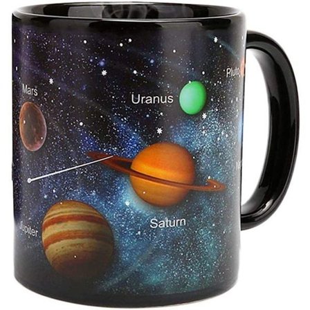 Termisk effekt muggar färgförändrande kaffekopp drickskopp gåvor 330ml