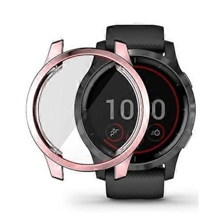 För Garmin Venu 2S 40mm / Vivoactive 4S 40mm Hat-Prince Full Cover Elektropläterad TPU Mjukt Skal - WELLNGS