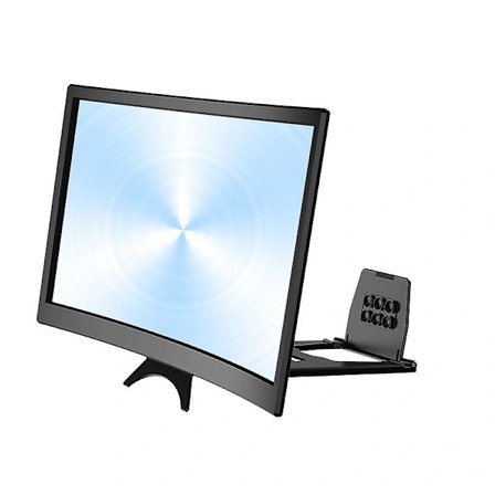 14" Buet skjermforstørrer for mobiltelefon - 3D HD-forstørrende projektorskjermforstørrer