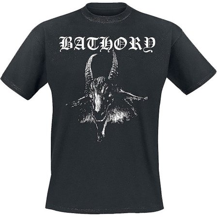 Bathory get-t-shirt i plasthuvud för män