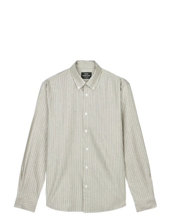 Mads Nørgaard | Cotton Oxford Sune Stripe Shirt Bd Fav | M
