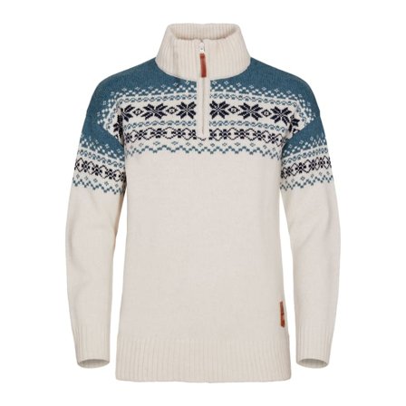 Gridarmor Snøkrystall 2.0 Ullgenser Women Women long-sleeved sweaters White XS