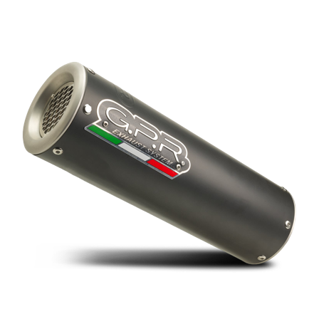 Silenciador Slip-On G.P.R. M3 Titanio Negro - KTM 125 Duke 2017-2020
