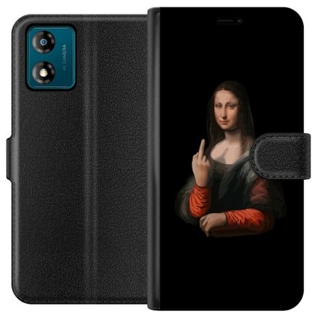 Kompatibelt Lommeboketui til Motorola Moto E13 Lisa Faen
