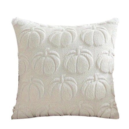 Syksyn valo ylellinen korkealaatuinen kurpitsatyyny tyynyliina kurpitsatyynynpäällinen olohuoneen sohvan koristelu, valkoinen