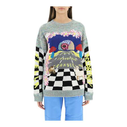 Stella McCartney, knitwear Szary, Kobieta, Rozmiar: S