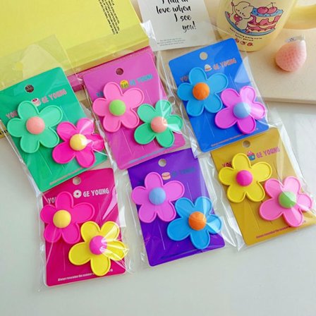 2st Hårklämma BB Hårklämma RANDOM 2-FÄRG