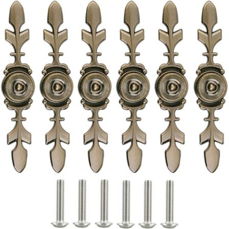 Kommode Knapper 6 Stykker Dør Knapper Skuffe Knapper Vintage Møbler H