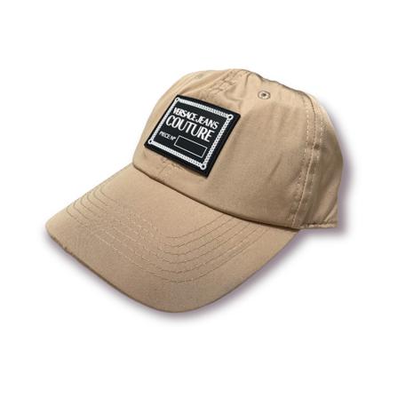 Versace Jeans Couture, Caps Beige, Heren, Maat:ONE Size