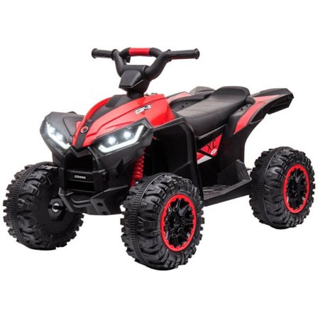 Rootz Electric Children's Quad - Lasten mönkijät - Ajo-auto - LED-ajovalot - Ergonominen istuin - USB MP3-soitin - Ikärajat 3-8 - 83cm x 53cm x 55,5cm
