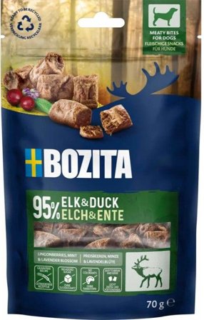 Bozita Snacks Meaty Bites Elk & Duck 70 g
