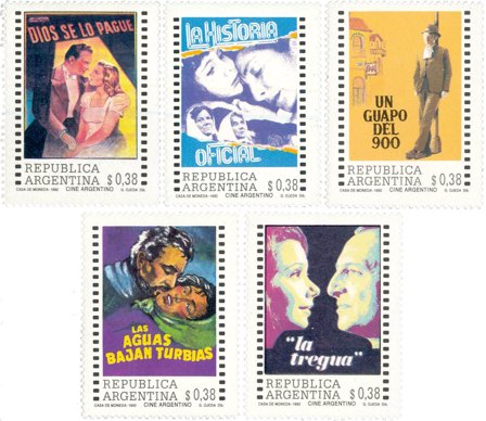 Argentina 1992 - MICHEL 2149/2153 - Postfrisk