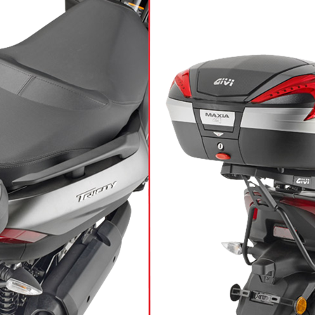 Toppboksstativ Givi Scooter SR Monolock - Yamaha Tricity 300 2020-2025