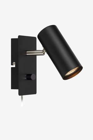Markslöjd - Vegglampe BARCELONA 1L - Svart - Vegglamper - Fra Homeroom