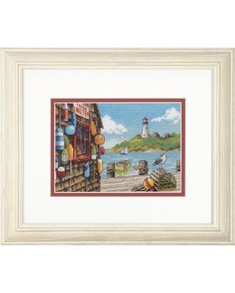 Broderikit Billede Pittoreske Kajen - Dimensions