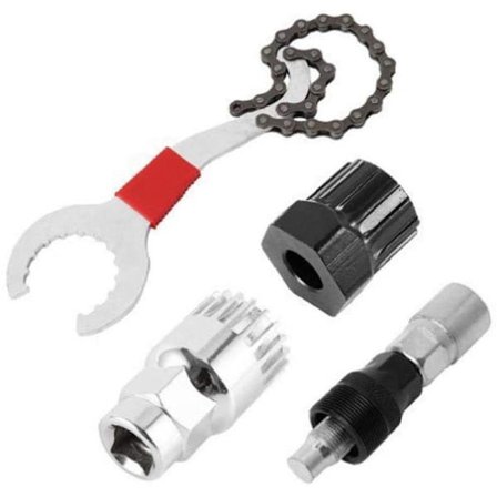 Verktygs-kit för cykelreparationer 4 delar