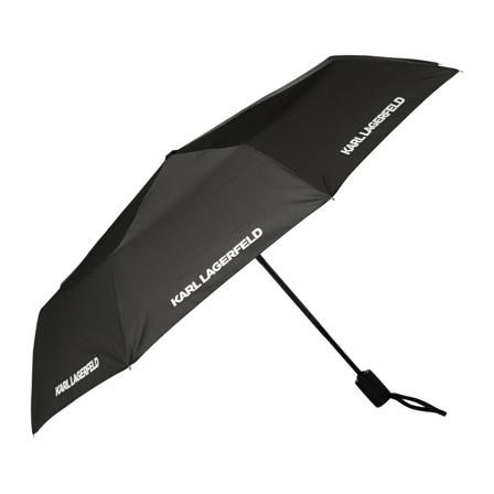 Karl Lagerfeld, Rainwear Essential Umbrella Czarny, Mężczyzna, Rozmiar: ONE Size