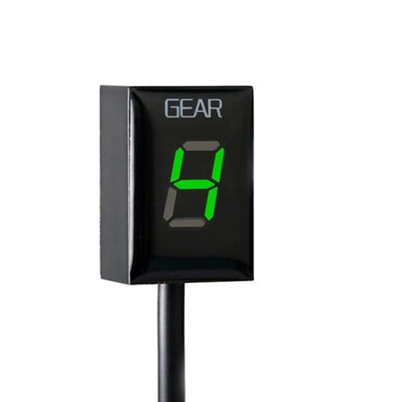 Motorsykkel Gear Indicator Digital Meter GRØNN