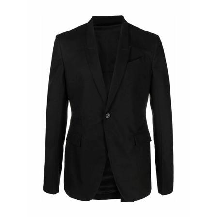 Rick Owens Ru01B1724P09 Blazer Sort, Herre