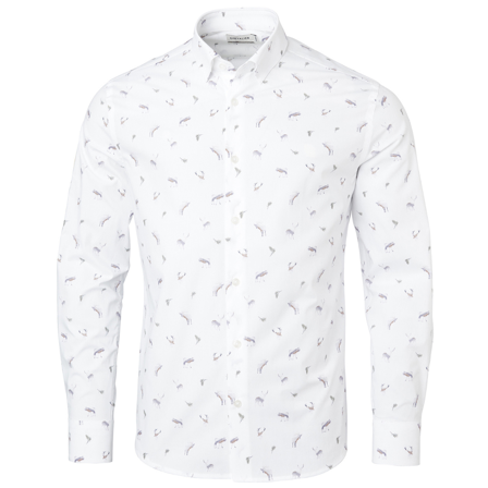 Chevalier M's Danson Contemporary Fit Shirt King Of The Forest