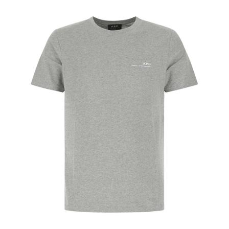 A.p.c. t-shirt with logo print Grå, Herre T-shirts