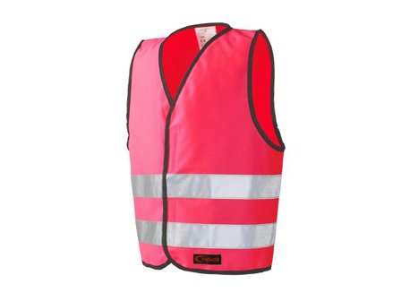 Reflectil Reflexväst Kardborre XXL rosa - Lyreco - Skola och förskola - Idrott, hälsa och rörelse - Västar, reflexer och promenadrep