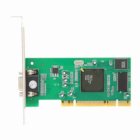 Grafikkort VGA PCI 8MB 32Bit Stasjonær datatilbehør Multi Display for ATI Rage XL