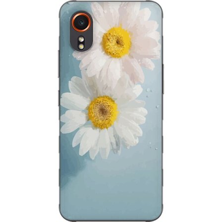Mobilskal till Samsung Galaxy Xcover7 med Sommarblommor