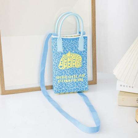 Strik Håndtaske Knot Håndledstaske BLÅ blue