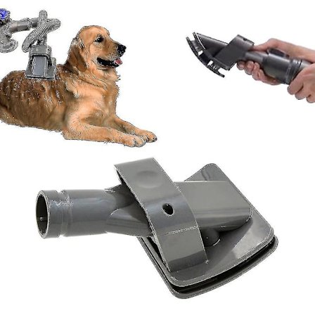 Ny støvsuger dyrehår rengjøringsbørste groom verktøy erstatning vedlegg for dyr hund kjæledyr børste
